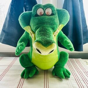 Disney Store Peter Pan Tick Tock Croc Plush Animal Crocodile 12 inch